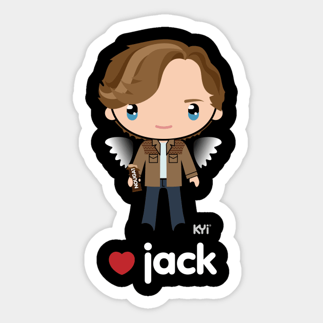 Supernatural Jack Kline Sticker by KYi